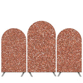 Rose Rosa Funkeln Thema Glücklich Geburtstag Bogen Hintergrund Bausatz